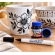 Kit 1 Caneta Marcador Vitro 150º + 1 Tinta Vitro 150º  37ml - Acrilex - Cor Preta