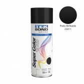 Tinta Spray TekBond Brilhante/Fosca 350ml Artesanato - Preto Brilhante 23011
