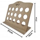 Porta Capsula de Café Três Corações Horizontal MDF cru