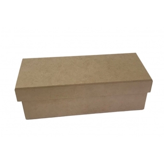 Caixa Porta Mini Vinho Unitário Tampa Lisa P MDF cru