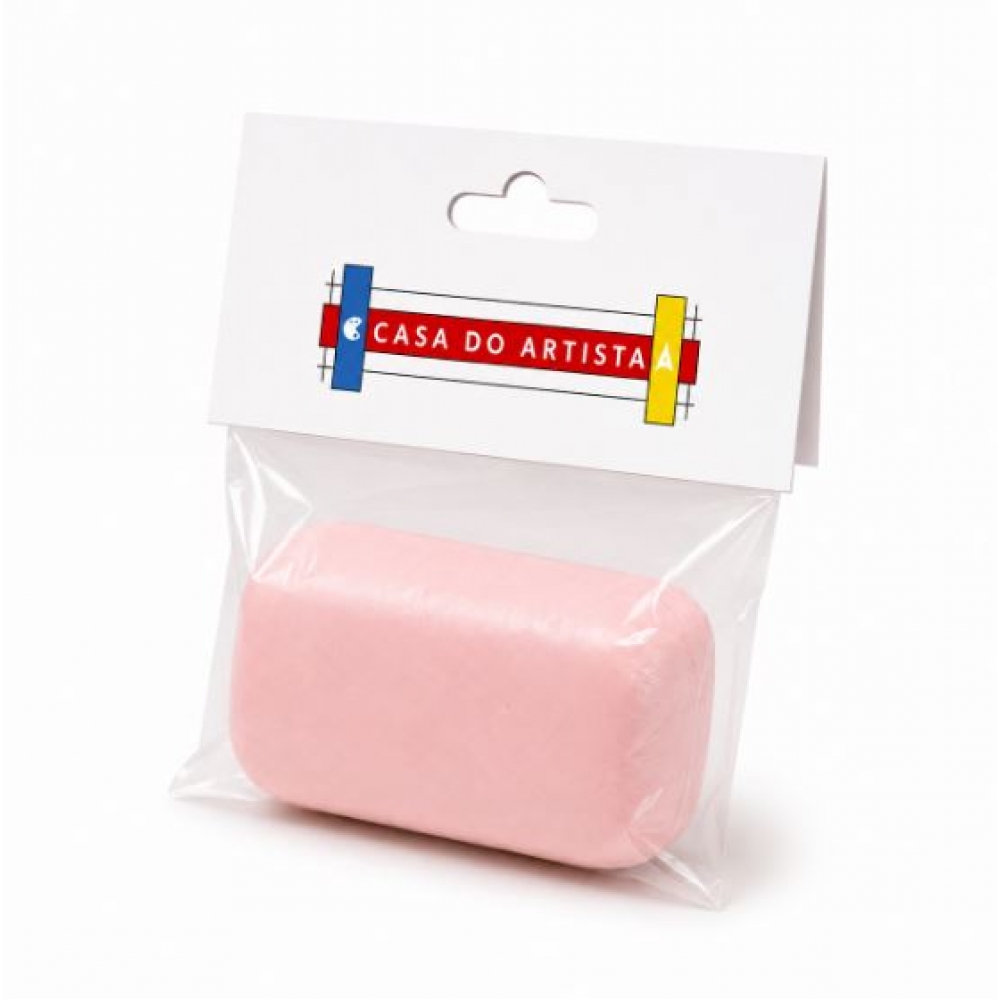 Massa Biscuit Rosa Bebê - Pronta para modelar