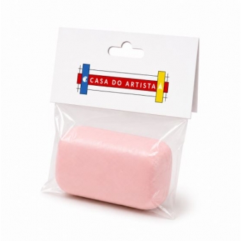Massa Biscuit Rosa Bebê - Pronta para modelar