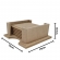 Kit Porta Copos Quadrado c/ 6 Bases MDF cru Artesanato