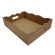 Bandeja Retangular 36cm MDF Cru