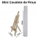 Kit Pintura 4Telas 16X22 + Mini Cavalete  6 Tintas e Pincel