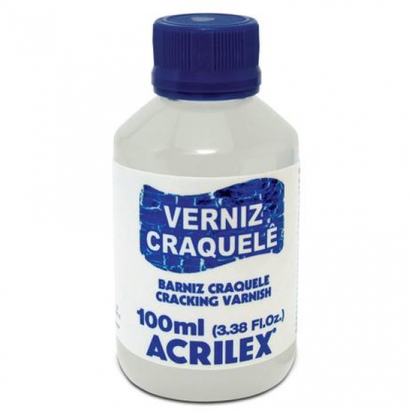 Verniz Craquelê para Madeira 100ml Acrilex Artesanato