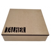 Porta Talher Caixa 3 divisórias Cozinha MDF cru Artesanato