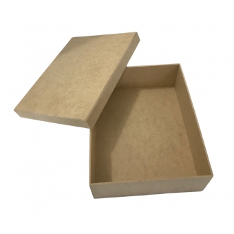 Caixa para Mini Vinho Tampa Lisa G Lembrancinha em MDF cru