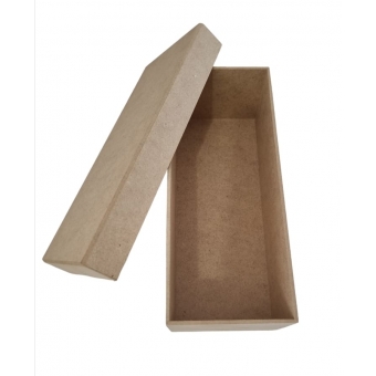 Caixa Porta Mini Vinho Unitário Tampa Lisa P MDF cru