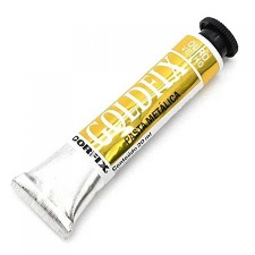 Pasta Metálica Goldfix para Artesanato Pintura Corfix - Escolha as cores - Ouro Velho 246