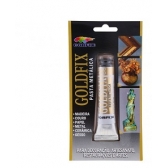 Pasta Metálica Goldfix para Artesanato Pintura Corfix - Escolha as cores - Ouro Rico 241
