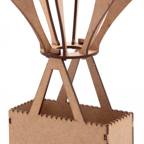 Balão Decorativo 30cm Festa Brinquedo Quarto de Bebê MDF cru