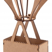 Balão Decorativo 30cm Festa Brinquedo Quarto de Bebê MDF cru