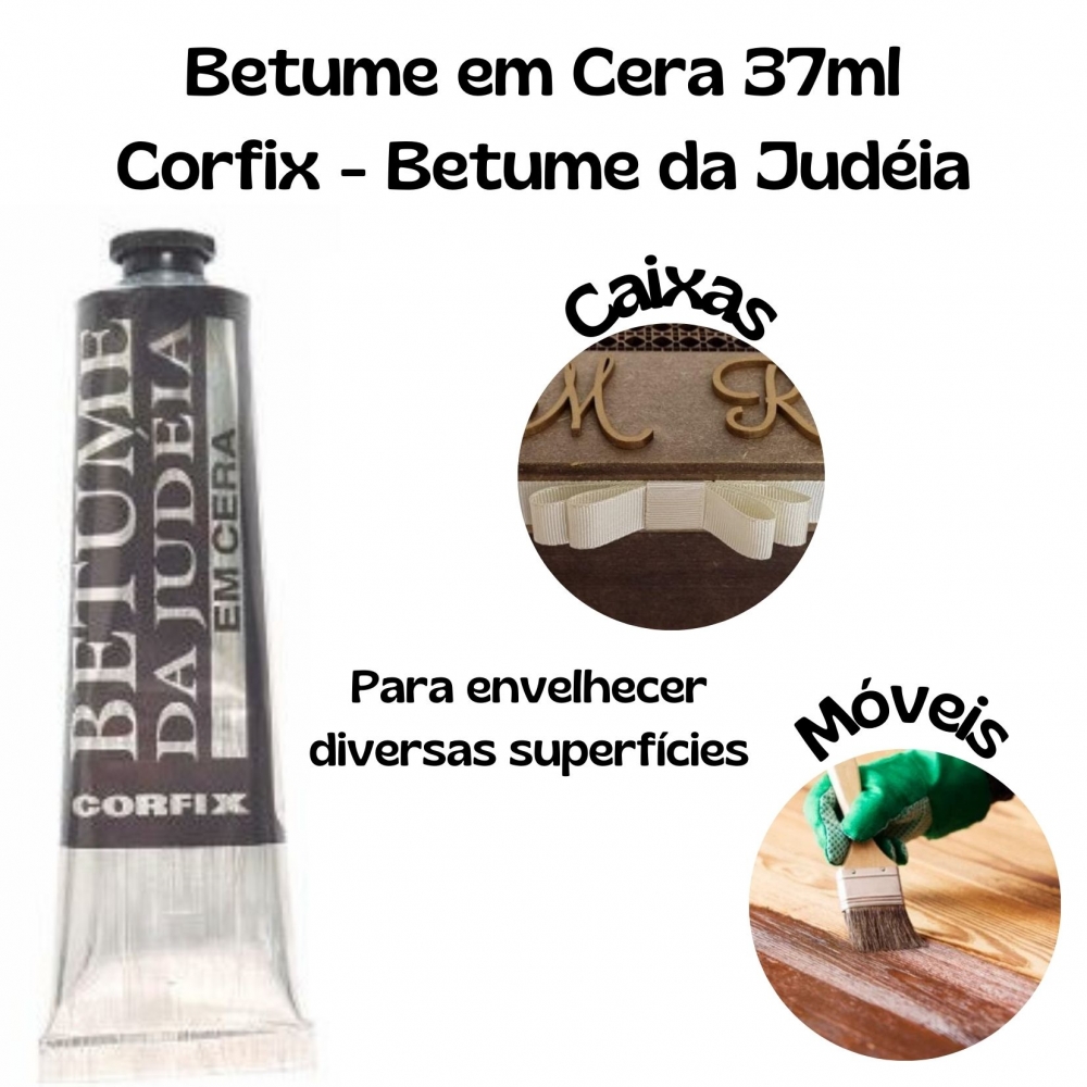 Betume em Cera 37ML Corfix Betume da Judéia