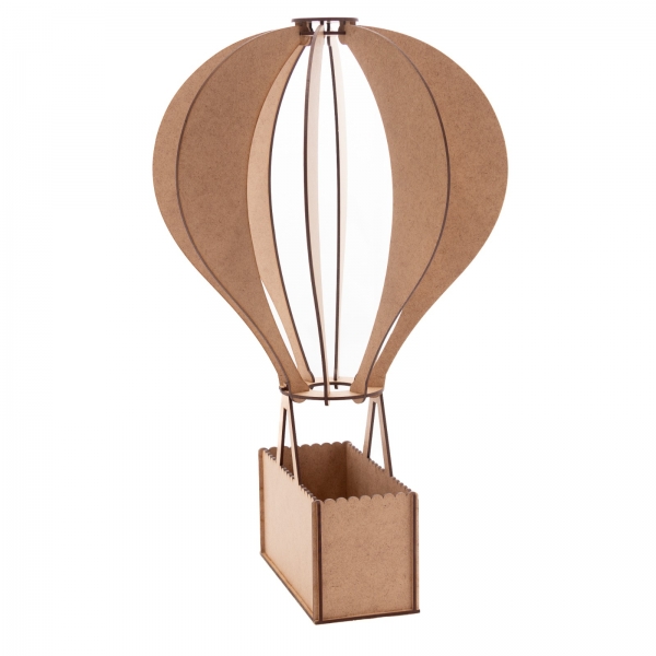 Balão Decorativo 48cm Festa Brinquedo Quarto de Bebê MDF cru