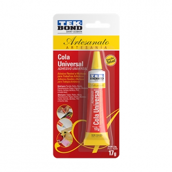 Cola Universal 17g TekBond Artesanato Madeira