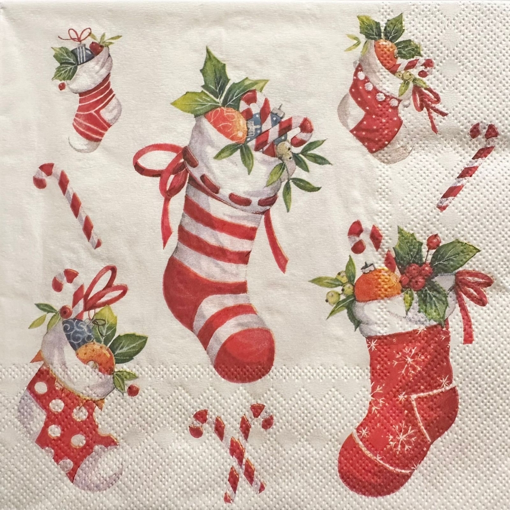 Guardanapo Estampado Natal para decoupage