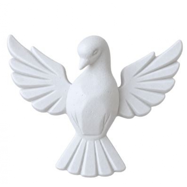 Aplique Espírito Santo em Resina - 9cm