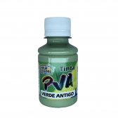 Tinta PVA Fosca 100ml True Colors - Escolha as cores - Verde Antigo 7106