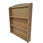 Porta Esmalte Prateleira Expositor de Salão MDF Cru