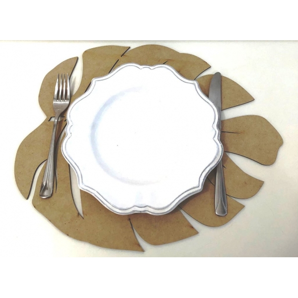 Supla Costela de Adão MDF Cru Sousplat B