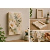 Painel para Pintura 10x15cm Branca – Para Tinta Acrílica, Óleo, PVA