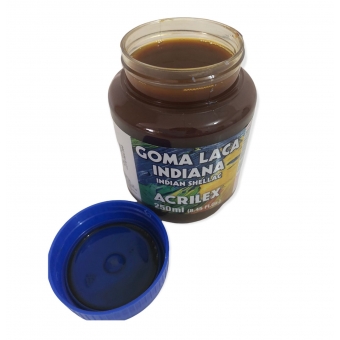 Goma Laca Indiana 250ml Acrilex Artesanato Arte Seladora