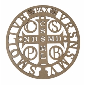 Medalha de São Bento 15cm