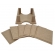 Kit Porta Copos Quadrado c/ 6 Bases MDF cru Artesanato