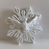 Aplique Espírito Santo em Resina -12cm