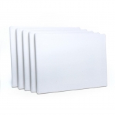 Kit Pintura 5 Telas 15x20 + Mini Cavalete  6 Tintas e Pincel