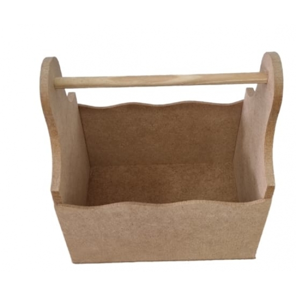 Galheteiro Porta Tempero Azeite Vinagre Sal MDF cru