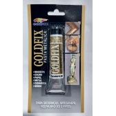 Pasta Metálica Goldfix para Artesanato Pintura Corfix - Escolha as cores - Ouro Velho 246