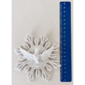 Aplique Espírito Santo em Resina -12cm