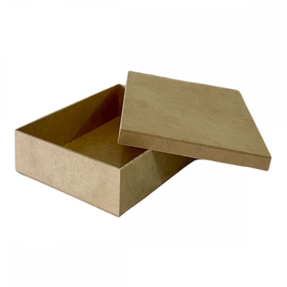 Caixa Retangular Tampa Sapato 15x20x5 MDF Cru