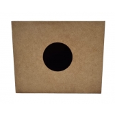 Puxa Saco Gordo Tampa Basculante Furo em Baixo MDF Cru