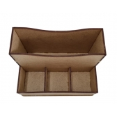 Porta Guardanapo Sachê Açucar Adoçante Sal MDF cru