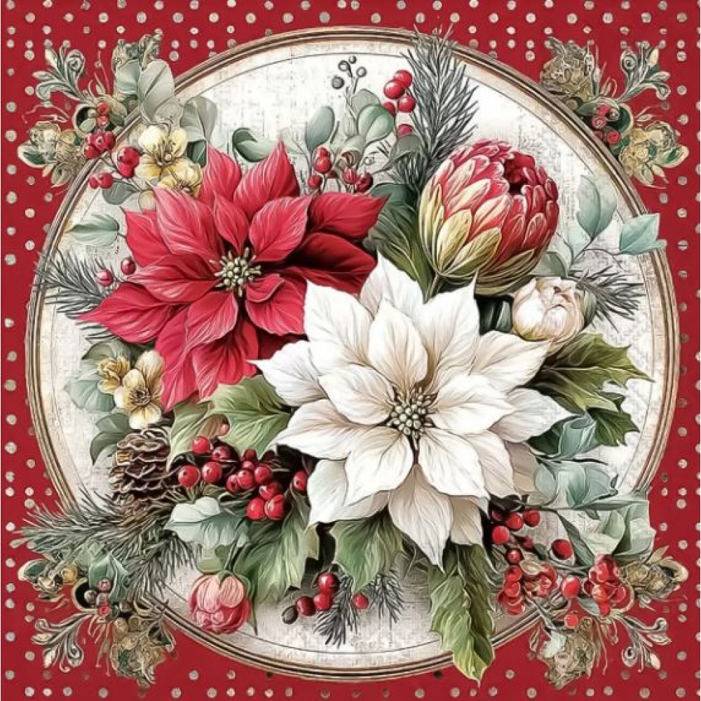 Guardanapo Estampado Natal para decoupage