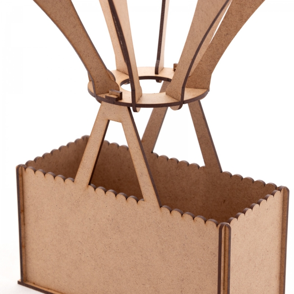 Balão Decorativo 48cm Festa Brinquedo Quarto de Bebê MDF cru