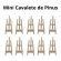 10 Mini Cavalete para Pintura em Madeira Pinus Lembrancinha