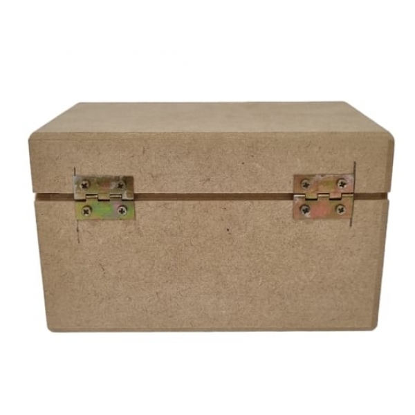 Caixa Porta Batom Liso com Divisórias MDF cru