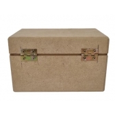 Caixa Porta Batom Liso com Divisórias MDF cru