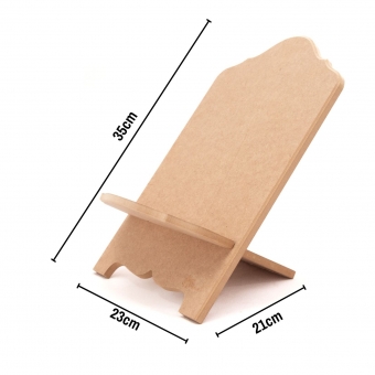 Porta Bíblia Suporte p/ Livros Base Removível MDF cru