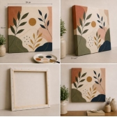 Painel para Pintura 30x30cm Branca – Para Tinta Acrílica, Óleo, PVA